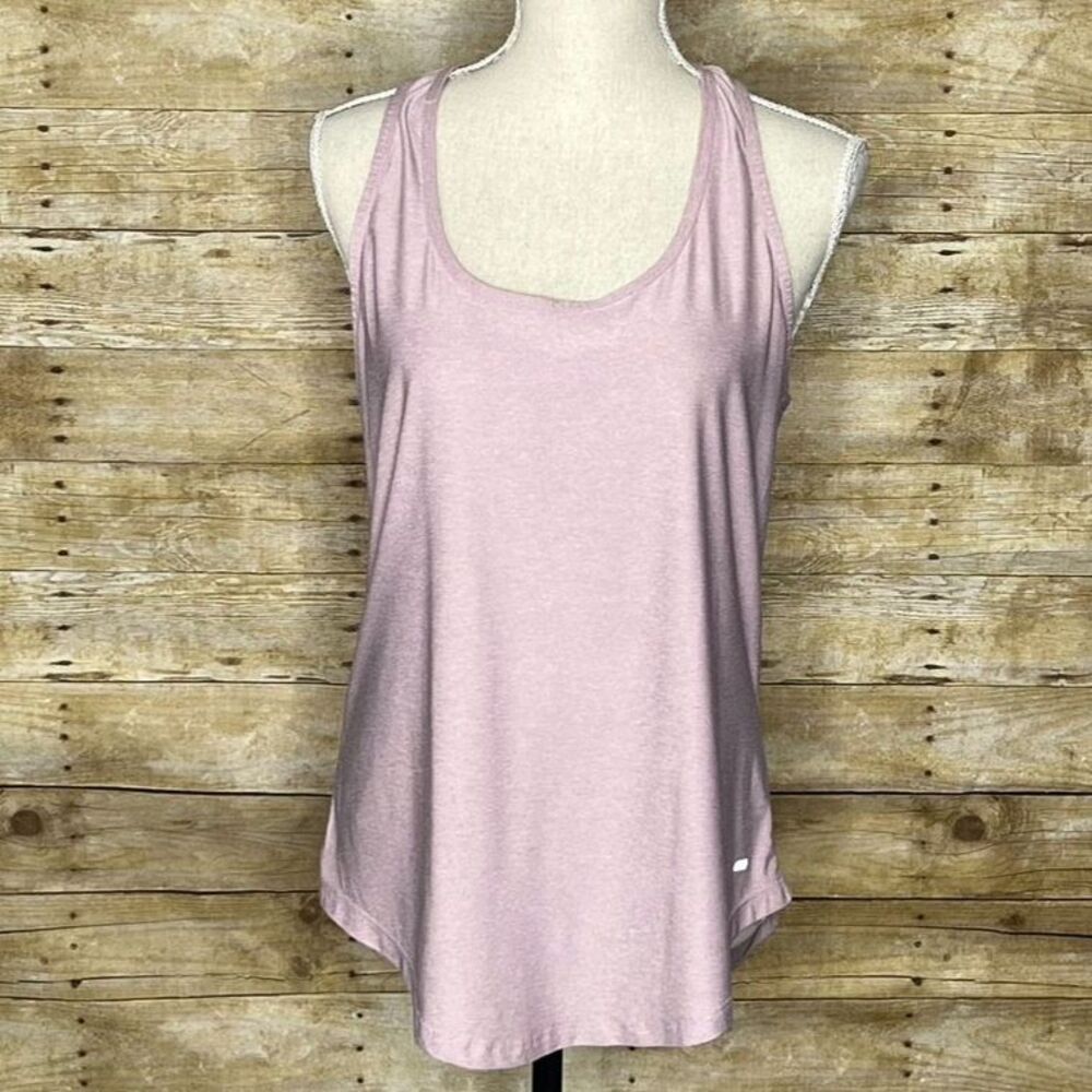 Marika performance racerback athletic gym athleisure activewear tank top large